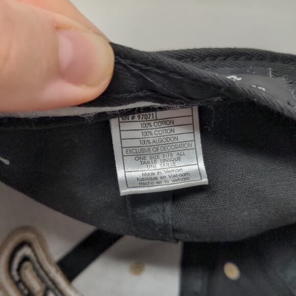 Captivating Silver Series Purdue Boilermakers Slideback Hat Embroidered OSFA - Picture 12 of 12